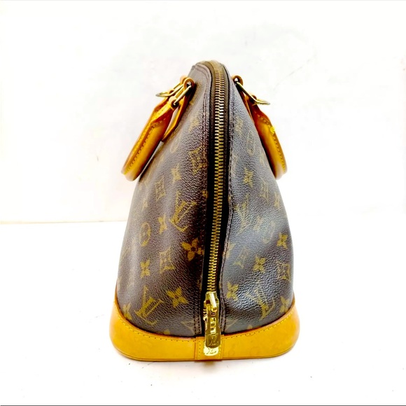 Louis Vuitton LV Hand Bag  Alma Brown Monogram Made in France 🇫🇷 - Picture 3 of 9